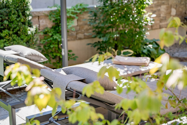 Relax loungers in your Ötztal vacation apartment