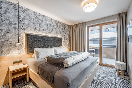 Schlafzimmer Apart DREI im das zeitlos Apartment Längenfeld