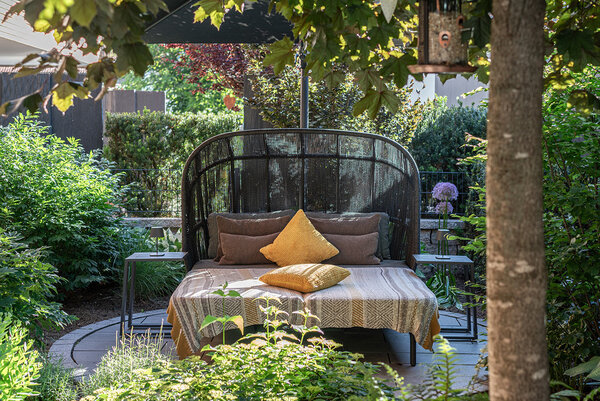 Viel Grün & Platz zum Träumen im Living Garden bei deiner Ferienwohnung Ötztal